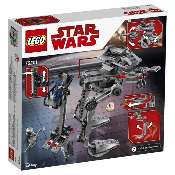 Конструктор LEGO Star Wars 75201 Вездеход AT-ST Первого Ордена в Комсомольске-на-Амуре