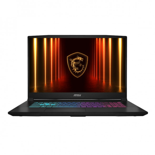 Ноутбук MSI Katana 17 HX B14WGK-415XRUY (17.3&amp;quot;, Intel Core i7 14650HX 2.2 GHz, 16 ядер, 16GB DDR5, SSD 512 ГБ, GeForce RTX 5070 8GB, без ОС), черный в Комсомольске-на-Амуре