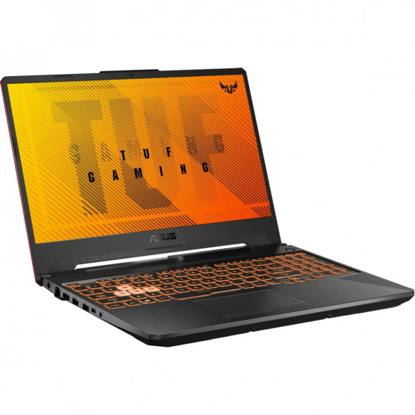 Ноутбук ASUS TUF Gaming A15 FA506NCG-HN330 (15.6&amp;quot;, IPS, AMD Ryzen 7 8845HS 3.8ГГц, 8-ядерный, 16ГБ DDR5, 512ГБ SSD, NVIDIA GeForce RTX 3050 - 4 ГБ, без ОС), черный в Комсомольске-на-Амуре