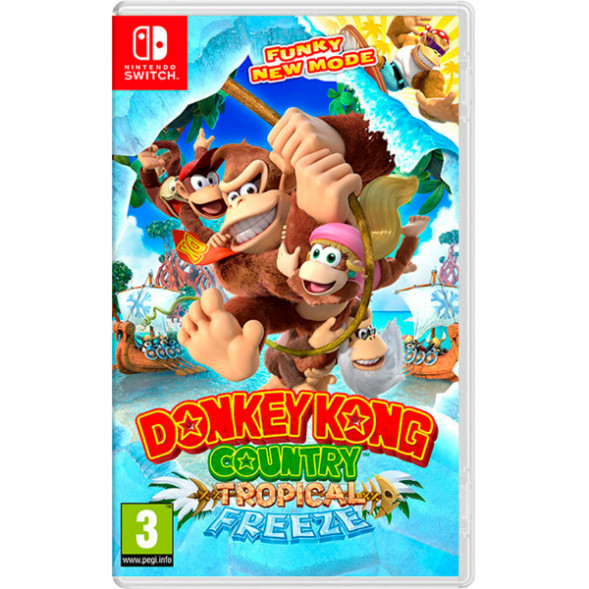 Игра Donkey Kong Country: Tropical Freeze [Nintendo Switch, английская версия] в Комсомольске-на-Амуре