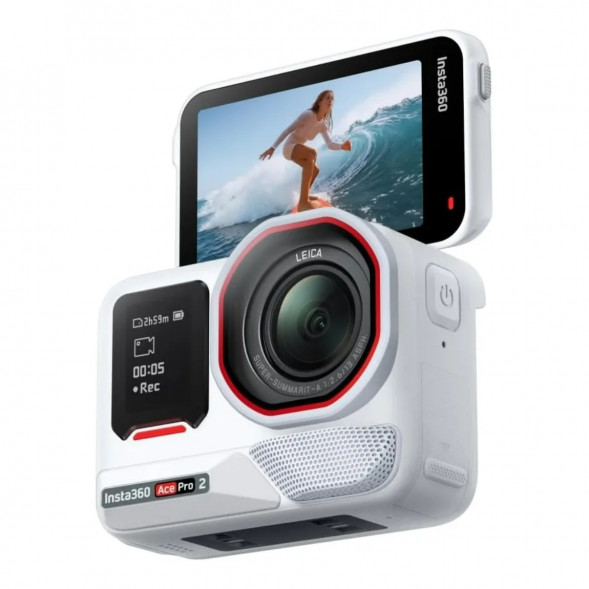 Экшн-камера Insta360 Ace Pro 2 Single Battery Xplorer Bundle, Arctic White в Комсомольске-на-Амуре