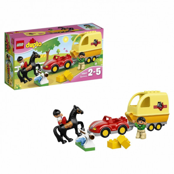 Конструктор LEGO DUPLO Town 10807 Трейлер для лошадок в Комсомольске-на-Амуре
