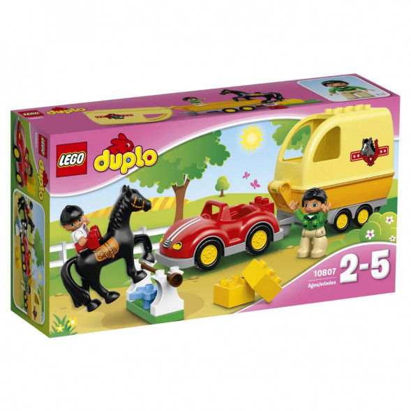 Конструктор LEGO DUPLO Town 10807 Трейлер для лошадок в Комсомольске-на-Амуре