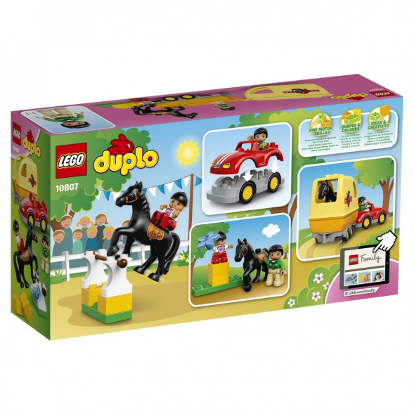 Конструктор LEGO DUPLO Town 10807 Трейлер для лошадок в Комсомольске-на-Амуре