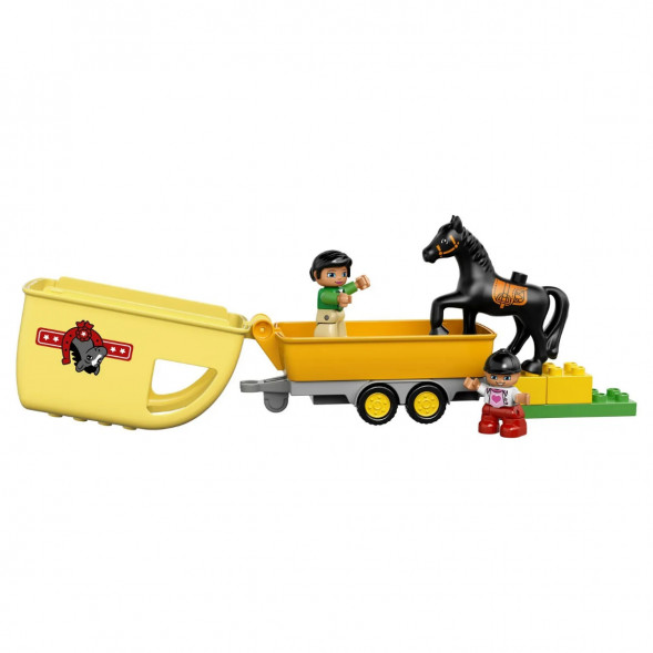 Конструктор LEGO DUPLO Town 10807 Трейлер для лошадок в Комсомольске-на-Амуре