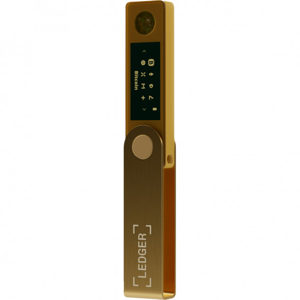 Аппаратный криптокошелек Ledger Nano X, Gold в Комсомольске-на-Амуре