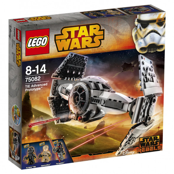 Конструктор LEGO Star Wars 75082 Улучшенный Прототип TIE Истребителя в Комсомольске-на-Амуре