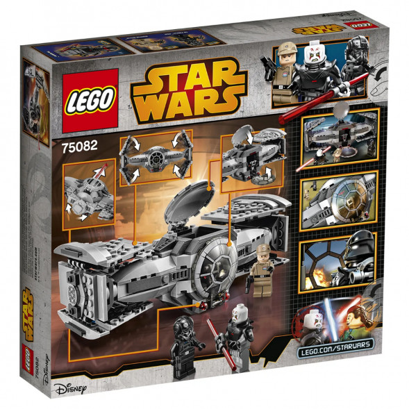 Конструктор LEGO Star Wars 75082 Улучшенный Прототип TIE Истребителя в Комсомольске-на-Амуре