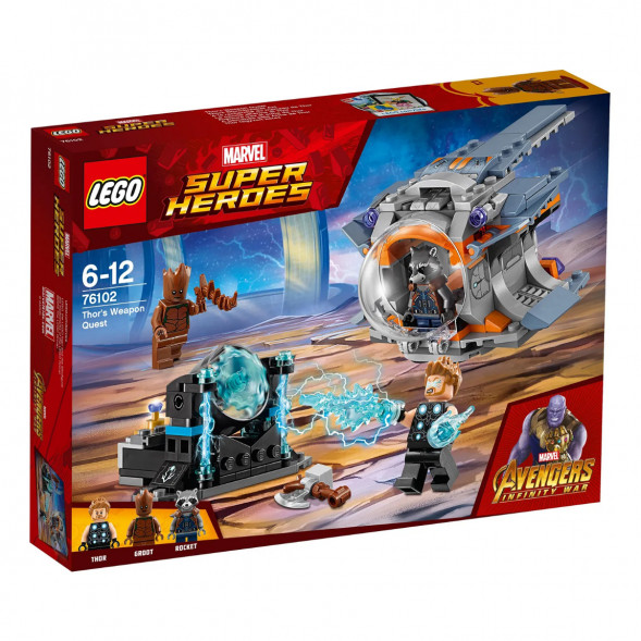 Конструктор LEGO Super Heroes 76102 Война бесконечности: В поисках оружия Тора в Комсомольске-на-Амуре