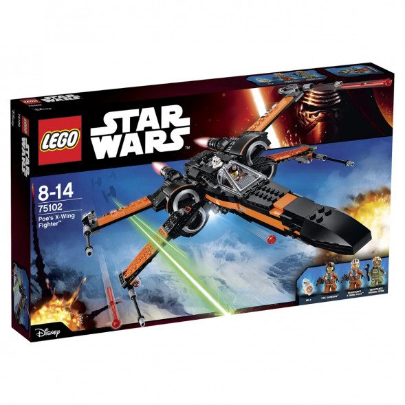 Конструктор LEGO Star Wars 75102 Истребитель По (Poe&amp;#039;s X-Wing Fighter) в Комсомольске-на-Амуре