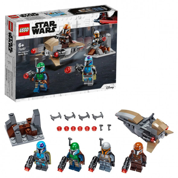 Конструктор LEGO Star Wars 75267 Боевой набор Мандалорцы в Комсомольске-на-Амуре