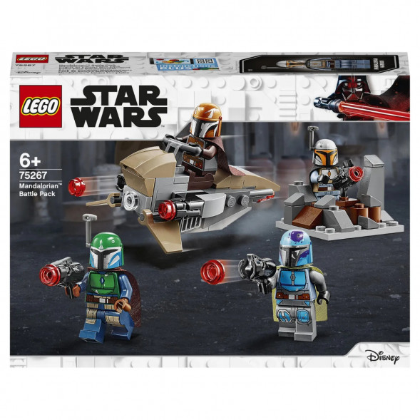 Конструктор LEGO Star Wars 75267 Боевой набор Мандалорцы в Комсомольске-на-Амуре
