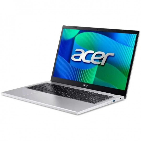 Ноутбук Acer Extensa 15 EX215-57-597H (15.6&amp;quot;, IPS, Intel Core i5 13420H 2.1ГГц, 8 ядер, 32ГБ DDR5, 1ТБ SSD, Intel UHD Graphics, без ОС), серебристый в Комсомольске-на-Амуре