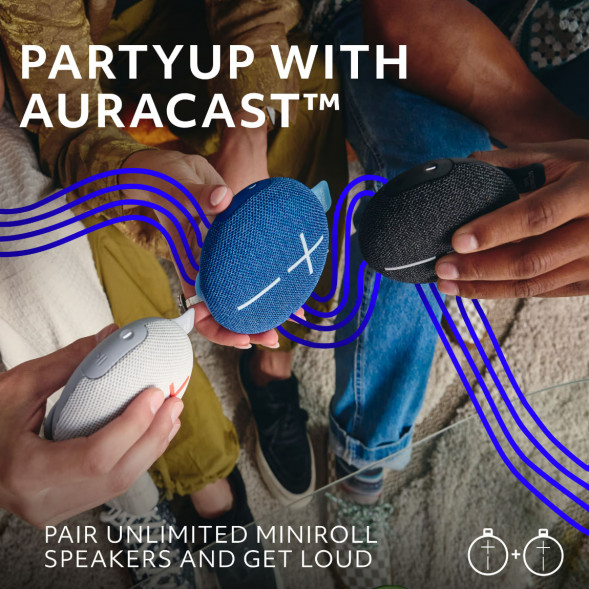 Портативная колонка Ultimate Ears MINIROLL, синий в Комсомольске-на-Амуре