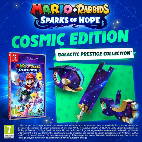 Игра Mario + Rabbids: Sparks of Hope. Cosmic Edition [Nintendo Switch, русские субтитры] в Комсомольске-на-Амуре