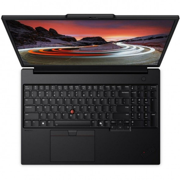 Ноутбук Lenovo ThinkPad P16s G4 21QWA00TCD (16&amp;quot;, OLED, Intel Core Ultra 7 255H 2 ГГц, 16 ядер, 32ГБ DDR5, 512ТБ SSD, Intel Arc 140T, Windows 11 Pro), черный в Комсомольске-на-Амуре