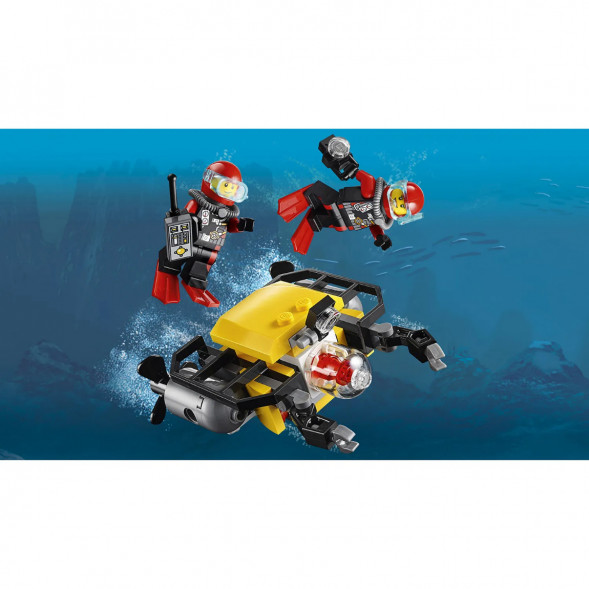 Конструктор LEGO City Deep Sea Explorers 60091 Исследование морских глубин в Комсомольске-на-Амуре