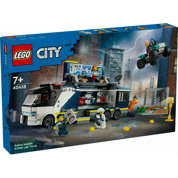 Конструктор LEGO City 60418 Полицейский грузовик криминалистической лаборатории в Комсомольске-на-Амуре