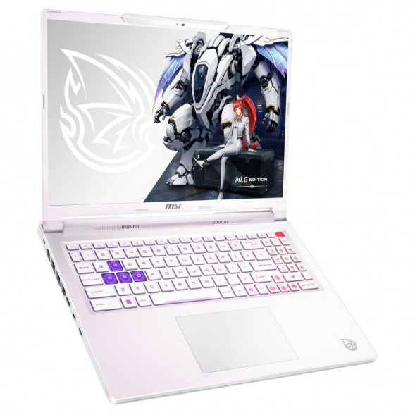 Ноутбук MSI Crosshair A16 HX MLG Edition E8WGXK-089XRUY (16&amp;quot;, IPS, AMD Ryzen 9 8940HX 2.4ГГц, 16 ядер, 16ГБ DDR5, 1ТБ SSD, NVIDIA GeForce RTX 5070 - 12 ГБ, без ОС), белый в Комсомольске-на-Амуре