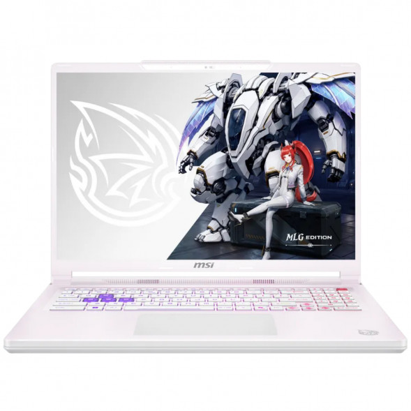 Ноутбук MSI Crosshair A16 HX MLG Edition E8WGXK-089XRUY (16&amp;quot;, IPS, AMD Ryzen 9 8940HX 2.4ГГц, 16 ядер, 16ГБ DDR5, 1ТБ SSD, NVIDIA GeForce RTX 5070 - 12 ГБ, без ОС), белый в Комсомольске-на-Амуре