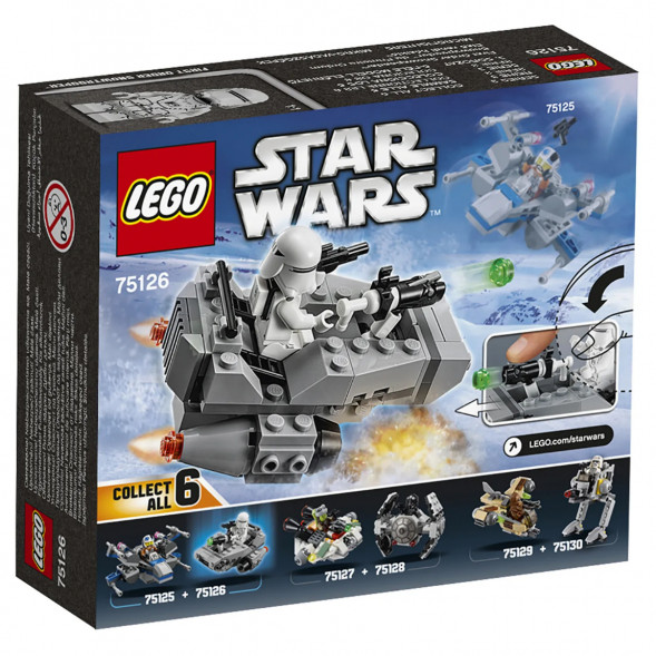 Конструктор LEGO Star Wars 75126 Снежный спидер Первого Ордена в Комсомольске-на-Амуре