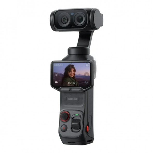 Экшн-камера Insta360 Luna Ultra Fill Light Bundle, Cosmic Black в Комсомольске-на-Амуре