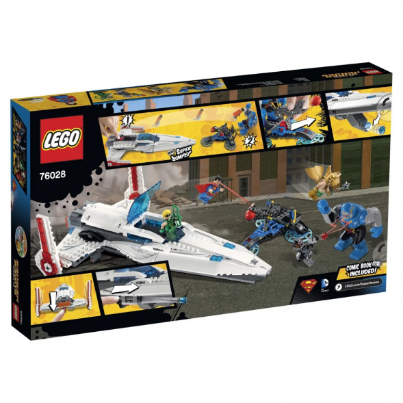 Конструктор LEGO Super Heroes 76028 Вторжение Дарксайда в Комсомольске-на-Амуре