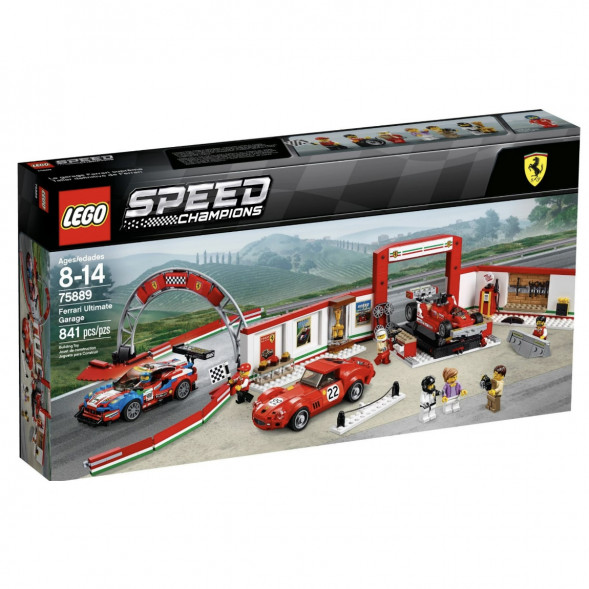 Конструктор LEGO Speed Champions 75889 Гараж Ferrari в Комсомольске-на-Амуре