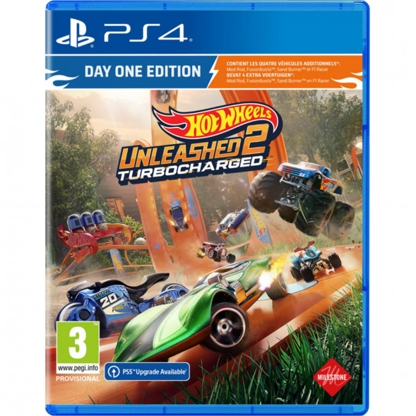 Игра Hot Wheels Unleashed 2: Turbocharged. Day One Edition [PS4, английская версия] в Комсомольске-на-Амуре