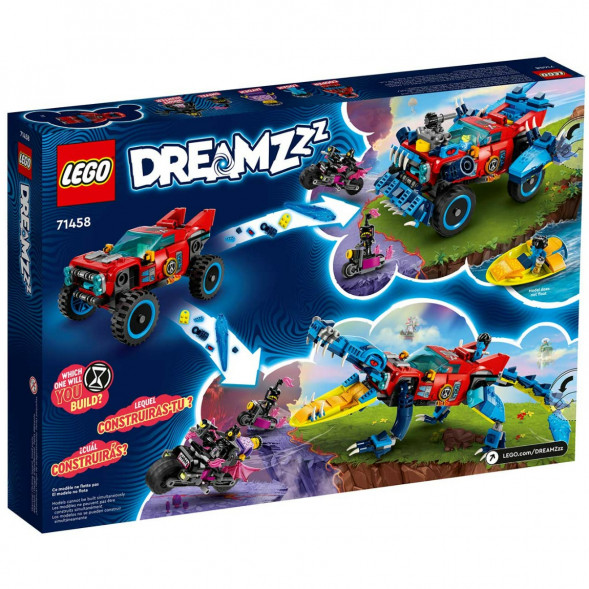 Конструктор LEGO DREAMZzz 71458 Автомобиль-крокодил в Комсомольске-на-Амуре