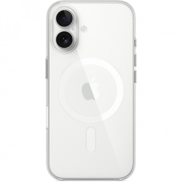 Чехол Apple Clear Case with MagSafe для iPhone 16 Plus, прозрачный (MA7D4ZM/A) в Комсомольске-на-Амуре
