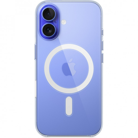 Чехол Apple Clear Case with MagSafe для iPhone 16 Plus, прозрачный (MA7D4ZM/A) в Комсомольске-на-Амуре