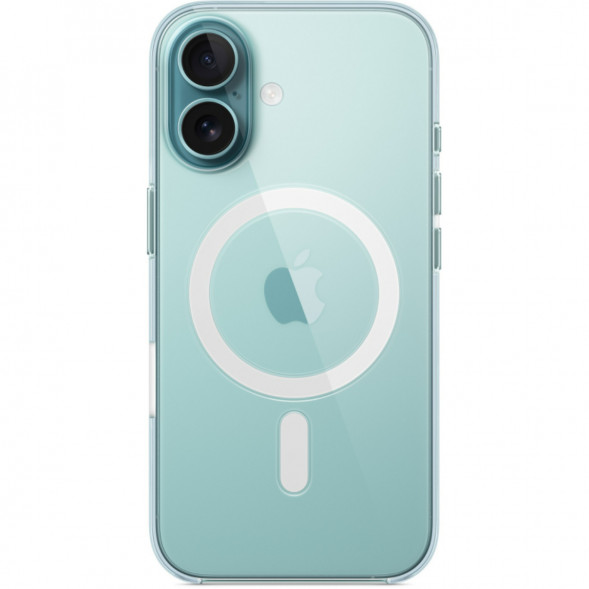 Чехол Apple Clear Case with MagSafe для iPhone 16 Plus, прозрачный (MA7D4ZM/A) в Комсомольске-на-Амуре