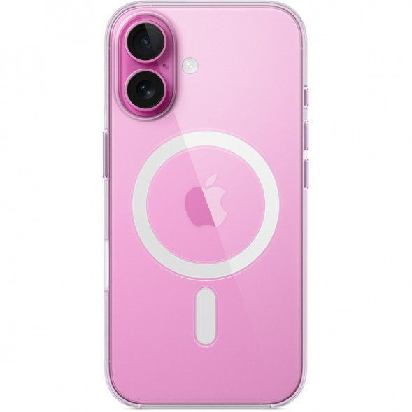 Чехол Apple Clear Case with MagSafe для iPhone 16 Plus, прозрачный (MA7D4ZM/A) в Комсомольске-на-Амуре