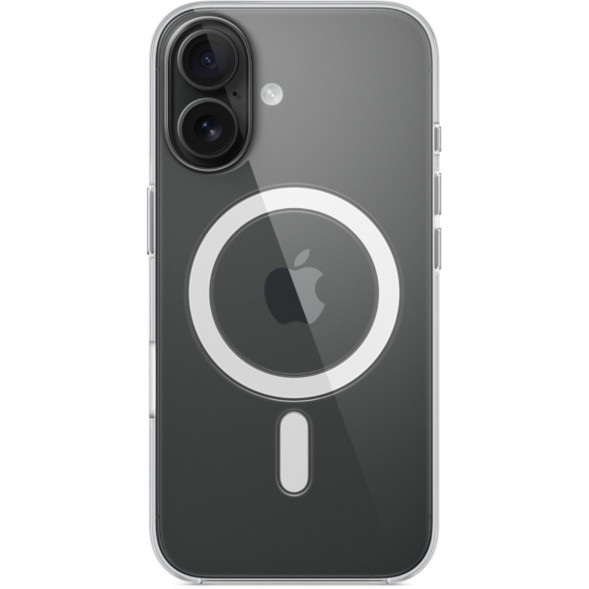 Чехол Apple Clear Case with MagSafe для iPhone 16 Plus, прозрачный (MA7D4ZM/A) в Комсомольске-на-Амуре