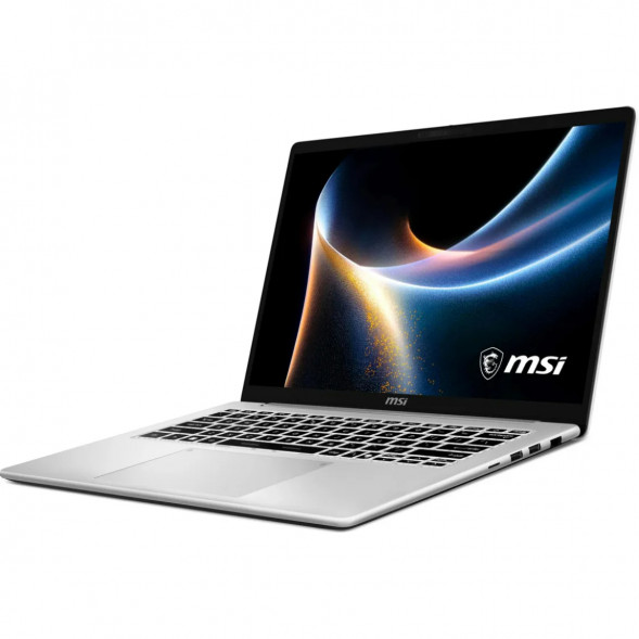 Ноутбук MSI Modern 14S AI+ G3MG-010XRU (14&amp;quot;, OLED, Intel Core Ultra 7 355 2.3ГГц, 8 ядер, 16ГБ DDR5, 512ГБ SSD, Intel Graphics, без ОС), серебристый в Комсомольске-на-Амуре