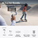 Стабилизатор Insta360 Flow 2 AI Tracker Bundle, Stone Gray в Комсомольске-на-Амуре