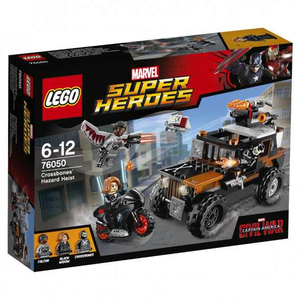 Конструктор LEGO Super Heroes 76050 Опасное ограбление в Комсомольске-на-Амуре
