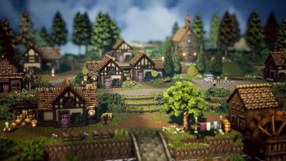 Игра Octopath Traveler 0 [Nintendo Switch, английская версия] в Комсомольске-на-Амуре