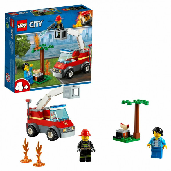 Конструктор LEGO City Fire 60212 Пожар на пикнике в Комсомольске-на-Амуре