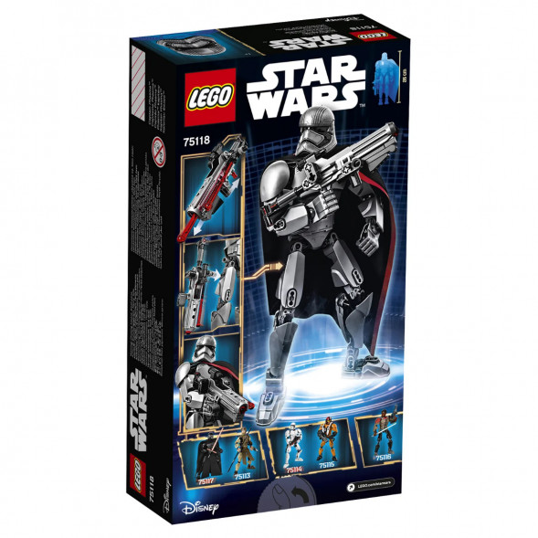 Конструктор LEGO Star Wars 75118 Капитан Фазма в Комсомольске-на-Амуре