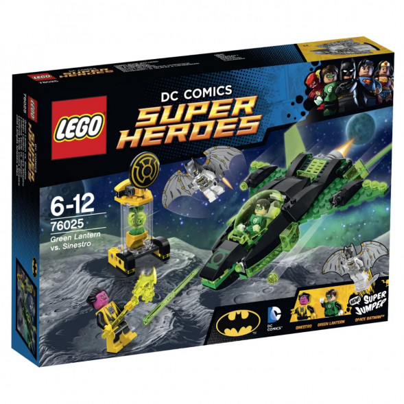 Конструктор LEGO Super Heroes 76025 Зеленый Фонарь против Синестро в Комсомольске-на-Амуре