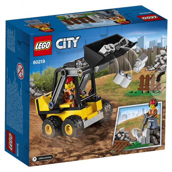 Конструктор LEGO City Great Vehicles 60219 Строительный погрузчик в Комсомольске-на-Амуре