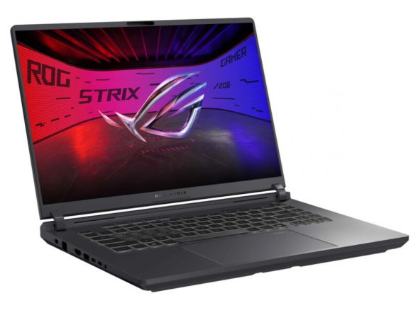 Ноутбук ASUS ROG Strix G16 2025 G615LR-S5222 (Intel Core Ultra 9 275HX/16&amp;quot;/32Gb/1Tb/RTX 5070Ti/Без ОС), Серый в Комсомольске-на-Амуре