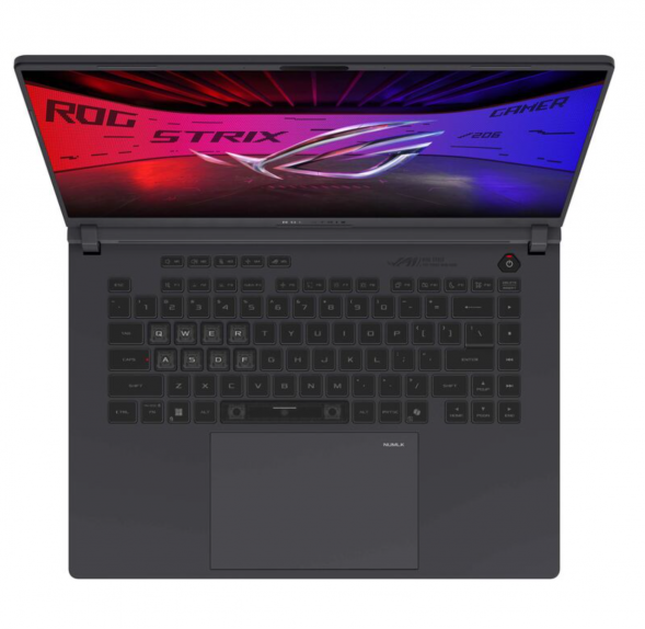 Ноутбук ASUS ROG Strix G16 2025 G615LR-S5222 (Intel Core Ultra 9 275HX/16&amp;quot;/32Gb/1Tb/RTX 5070Ti/Без ОС), Серый в Комсомольске-на-Амуре