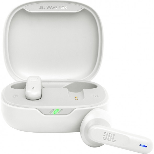 Беспроводные наушники JBL Wave Flex, White в Комсомольске-на-Амуре