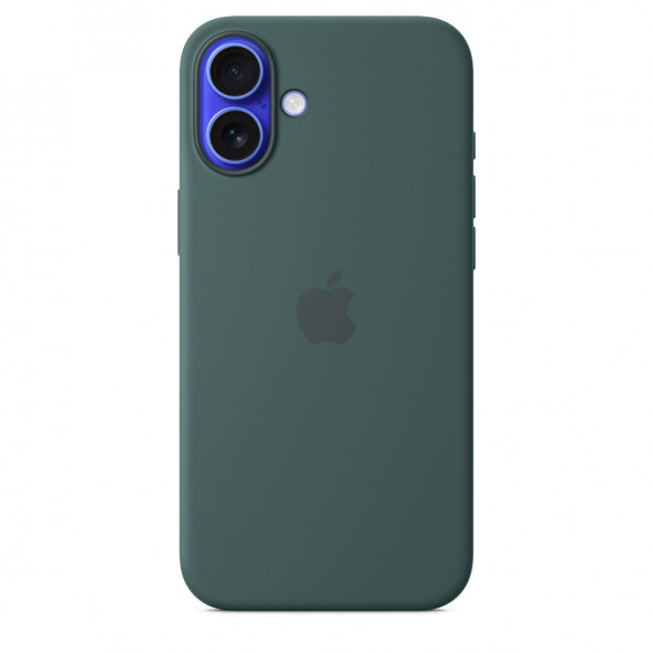 Чехол Apple для iPhone 16 Plus Silicone MagSafe,  Lake Green (MYYH3ZM/A) в Комсомольске-на-Амуре