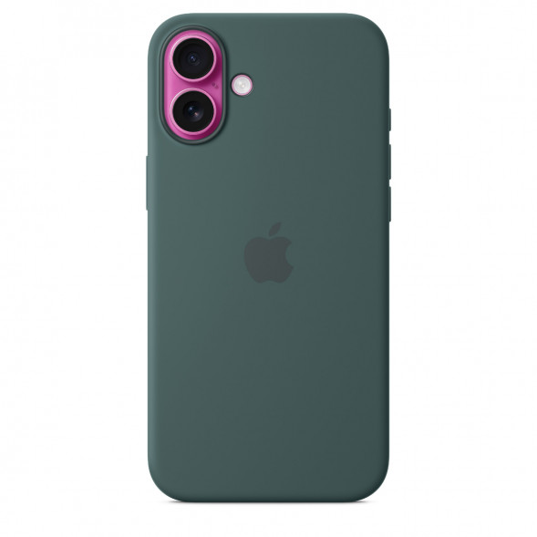 Чехол Apple для iPhone 16 Plus Silicone MagSafe,  Lake Green (MYYH3ZM/A) в Комсомольске-на-Амуре