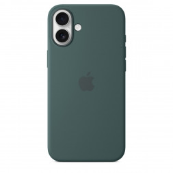 Чехол Apple для iPhone 16 Plus Silicone MagSafe, Lake Green (MYYH3ZM/A)