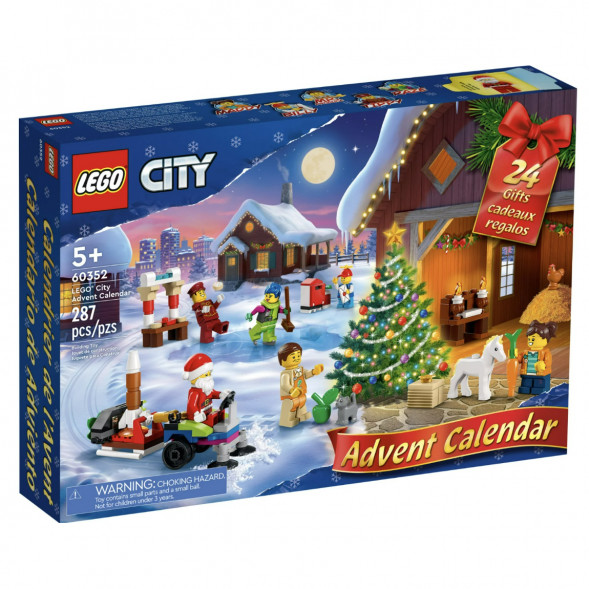 Конструктор LEGO City 60352 Рождественский новогодний календарь 2022 в Комсомольске-на-Амуре